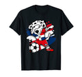 Dab Dalmatian Dominican Republic Soccer T-Shirt - Unique Graphic Men Women - T-Shirt, Sweatshirt, Hoodie