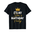 Its My Sons Birthday Party Matching Him T-Shirt - Aesthetic Graphic Unisex - T-Shirt, Sweatshirt, Hoodie