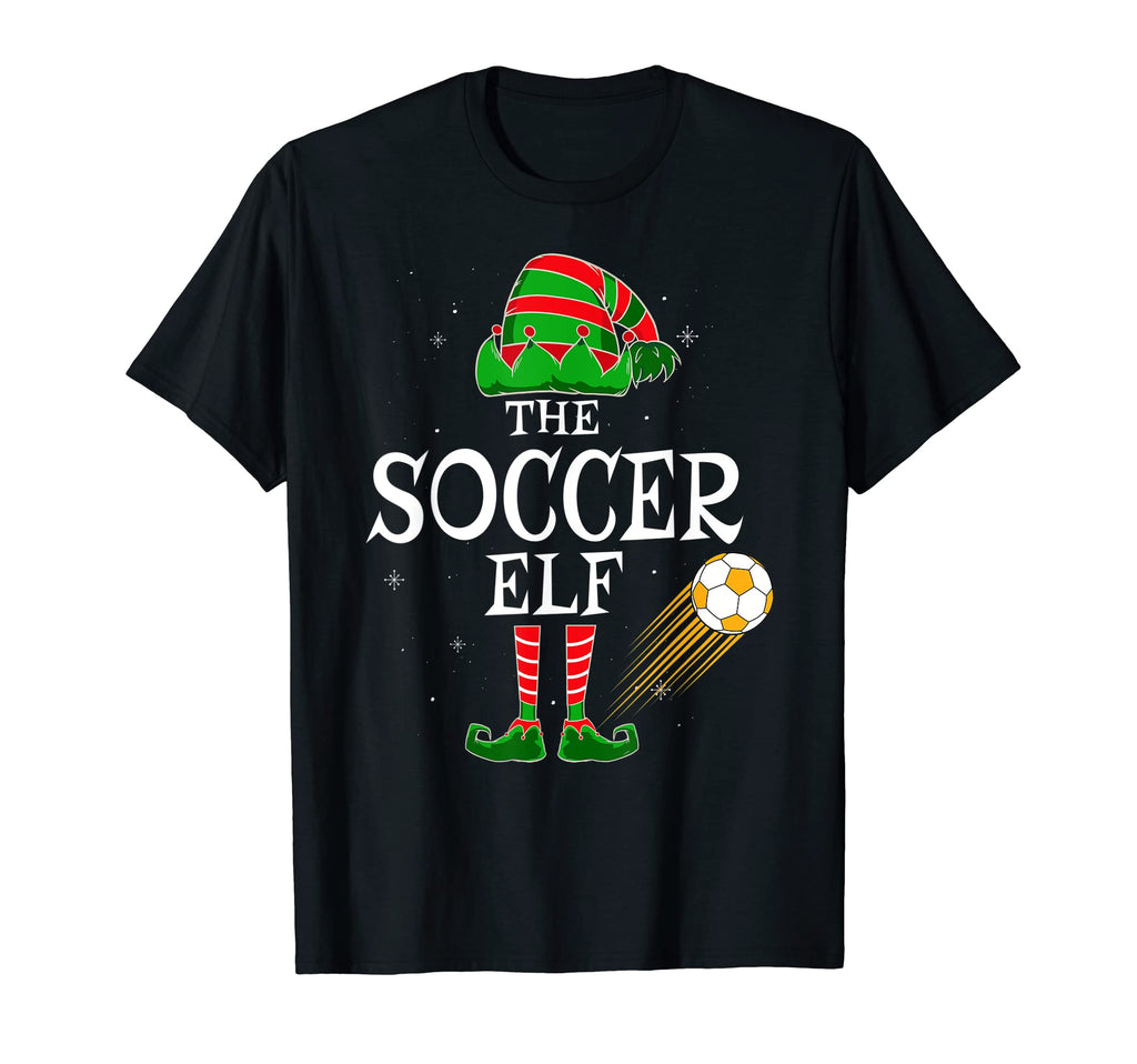 Soccer Elf Group Matching Family Ball T-Shirt - Novelty Apparel Unisex - T-Shirt, Sweatshirt, Hoodie