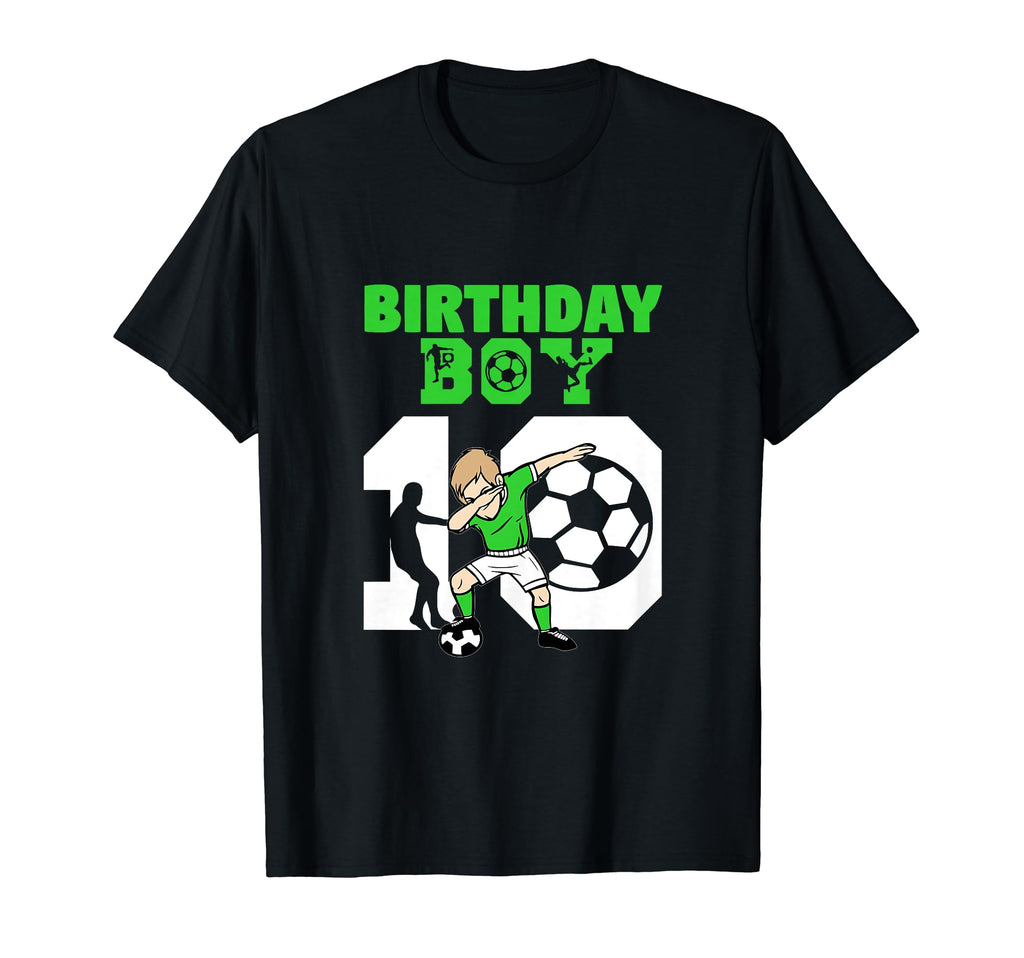 10Th Birthday Soccer Lover 10 Year T-Shirt - Custom Art Print Men Women - T-Shirt, Sweatshirt, Hoodie