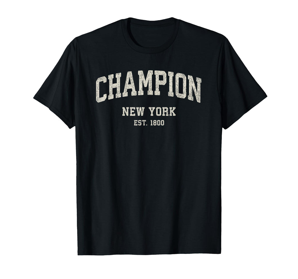 Champion New York Ny Athletic Sports T-Shirt - Fun Novelty Design Unisex - T-Shirt, Sweatshirt, Hoodie