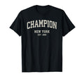 Champion New York Ny Athletic Sports T-Shirt - Fun Novelty Design Unisex - T-Shirt, Sweatshirt, Hoodie