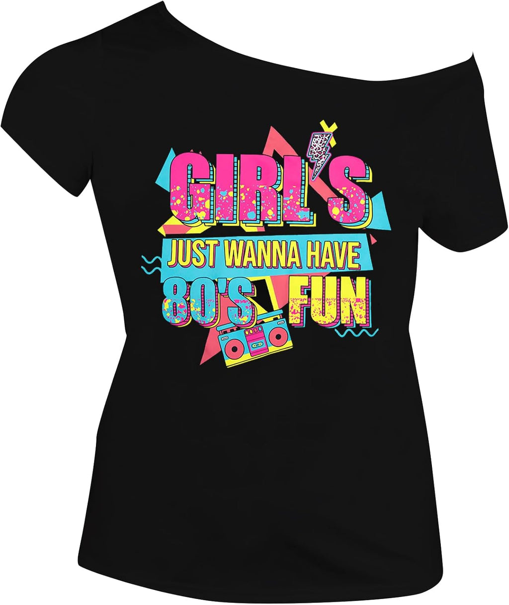 90s 80s Outfit for Women Theme Party Disco Off The - Adult & Kids T-Shirts, Sweatshirts & Hoodies apparel design preview 1