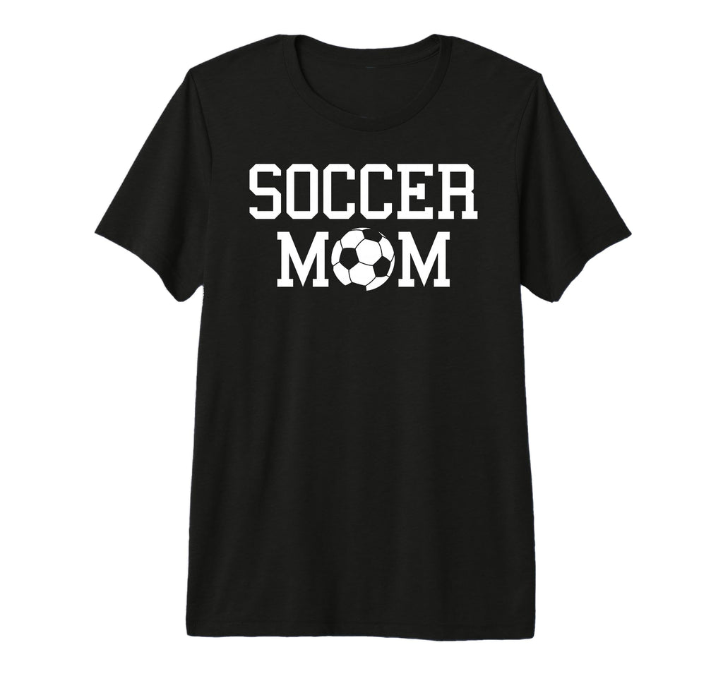 Proud Soccer Mom Funny Sports T-Shirt - Casual Everyday Wear for Adults - T-Shirt, Sweatshirt, Hoodie