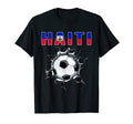 Haiti Soccer Fans Jersey Haitian T-Shirt - Minimalist Print Unisex - T-Shirt, Sweatshirt, Hoodie