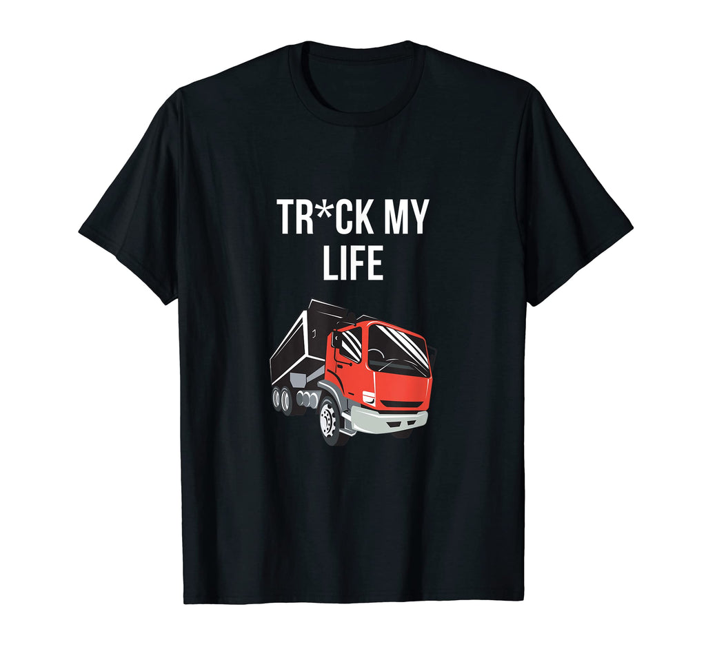 Funny Truck Gift Dad Dad Joke Trucker T-Shirt - Minimalist Print Men Women - T-Shirt, Sweatshirt, Hoodie