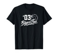 Number 03S Biggest Fan Soccer Player T-Shirt - Casual Everyday Wear Unisex - T-Shirt, Sweatshirt, Hoodie