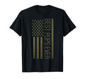 Fathers Day Best Pops Ever America Flag T-Shirt - Novelty Apparel Unisex - T-Shirt, Sweatshirt, Hoodie