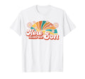 Here Comes Son Shower Theme Summer T-Shirt - Graphic Print for Adults - T-Shirt, Sweatshirt, Hoodie