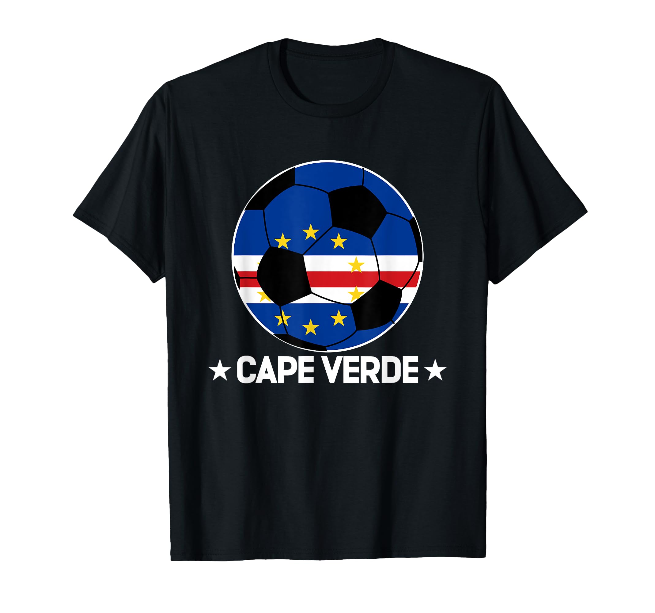 Cape Verde Football Team Cape Verde T-Shirt - Aesthetic Graphic for Adults - T-Shirt, Sweatshirt, Hoodie