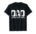 Dad Veteran Myth Legend Dad Military T-Shirt - Minimalist Print for Adults - T-Shirt, Sweatshirt, Hoodie