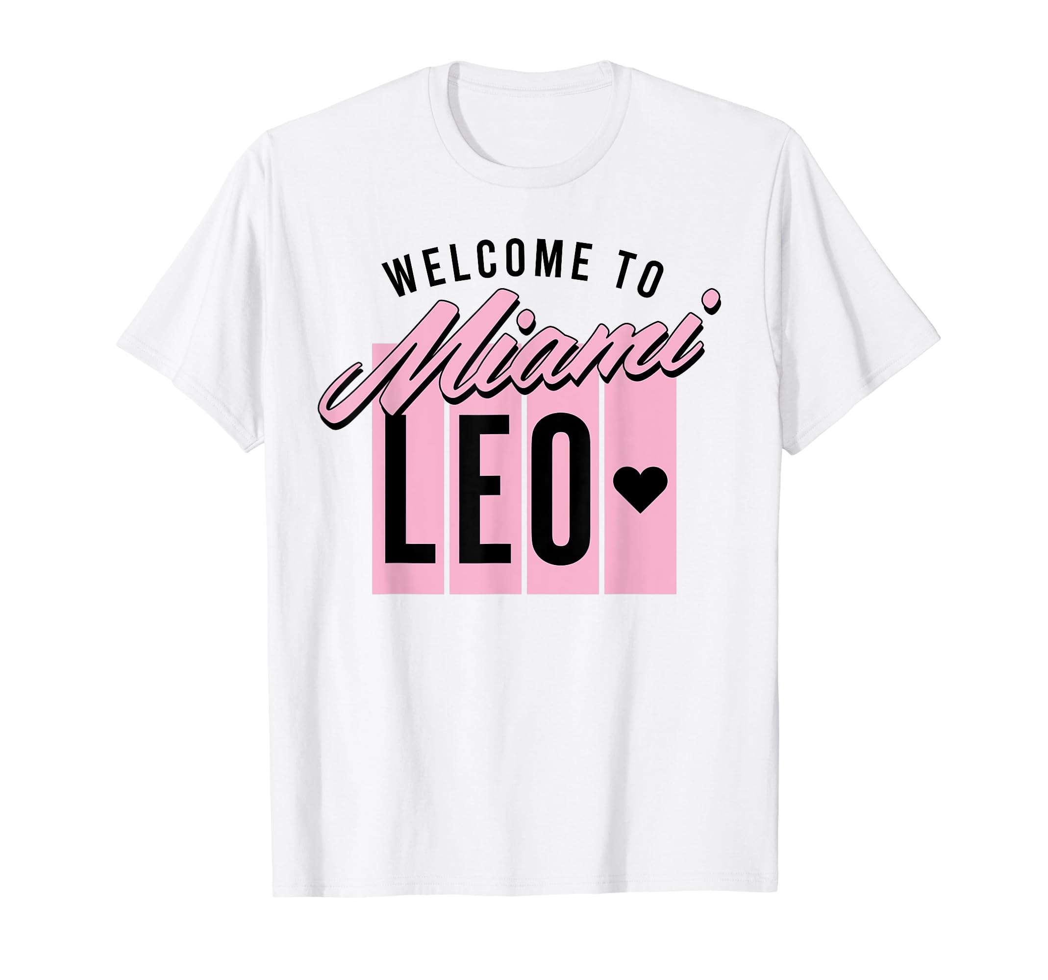 Miami Leo Soccer Fans Related Products T-Shirt - Trendy Graphic Men Women - T-Shirt, Sweatshirt, Hoodie