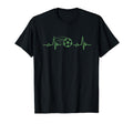 Soccer Heartbeat Tees Soccer Ball T-Shirt - Unique Graphic for Adults - T-Shirt, Sweatshirt, Hoodie