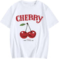 Cherry Women Fruit Graphic Printed Vintage Aesthetic - Adult & Kids T-Shirts, Sweatshirts & Hoodies apparel design preview 1