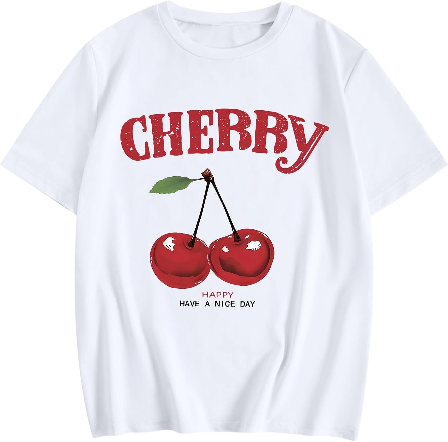 Cherry Women Fruit Graphic Printed Vintage Aesthetic - Adult & Kids T-Shirts, Sweatshirts & Hoodies apparel design preview 1