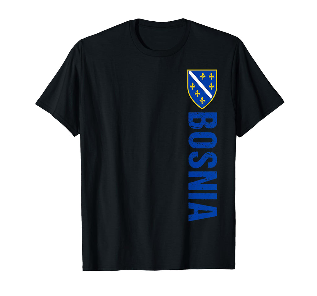 Bosnia Gift Flag Bosnia Herzegovina T-Shirt - Graphic Print for Adults - T-Shirt, Sweatshirt, Hoodie