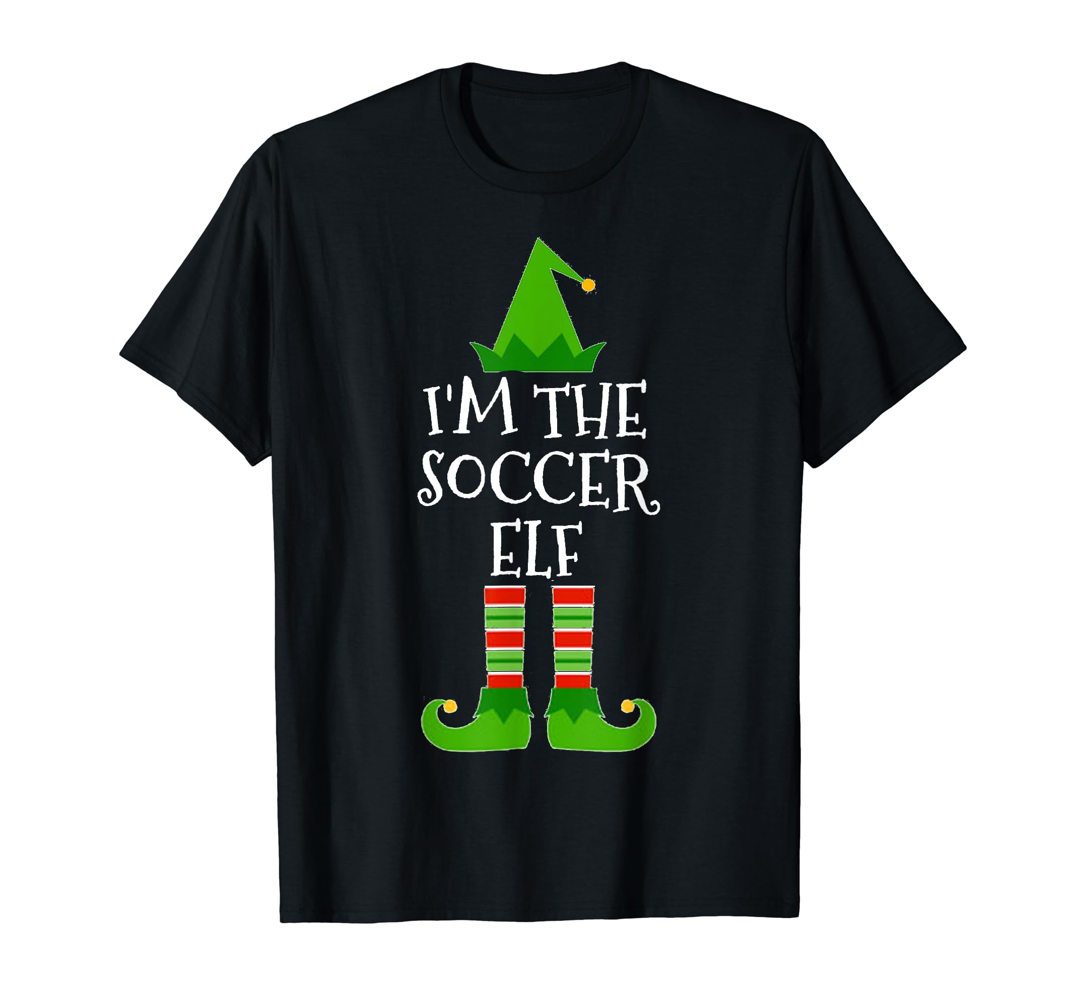 Im Soccer Elf Matching Family Group T-Shirt - Minimalist Print for Adults - T-Shirt, Sweatshirt, Hoodie