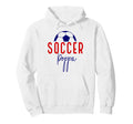 Soccer Poppa Soccer Dad Daddy Hoodie - Casual Everyday Wear for Adults - T-Shirt, Sweatshirt, Hoodie