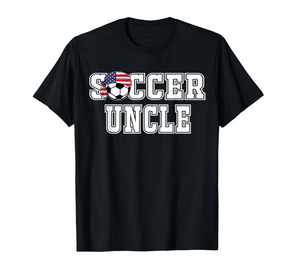Soccer Uncle Bandana Flag Ball Player T-Shirt - Trendy Graphic Men Women - T-Shirt, Sweatshirt, Hoodie