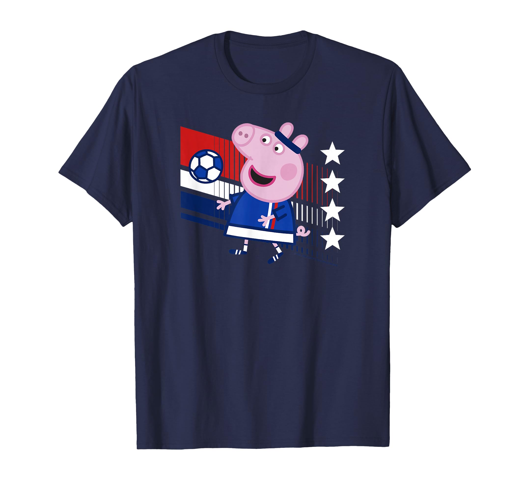 Peppa Pig Netherlands Soccer Colors T-Shirt - Graphic Print Unisex - T-Shirt, Sweatshirt, Hoodie