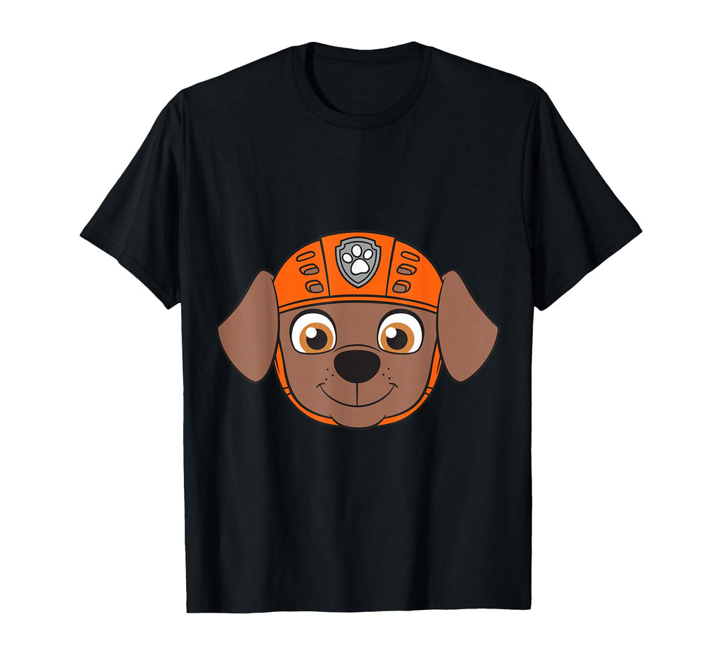 Zuma Paw Patrol Big Face T-Shirt - Custom Art Print Unisex - T-Shirt, Sweatshirt, Hoodie