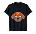 Zuma Paw Patrol Big Face T-Shirt - Custom Art Print Unisex - T-Shirt, Sweatshirt, Hoodie