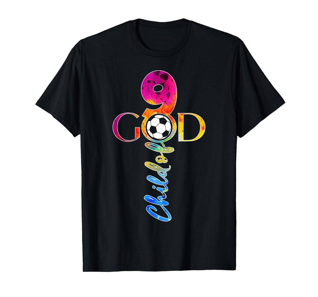Jesus 9 Years Child God Soccer 9Th T-Shirt - Aesthetic Graphic for Adults - T-Shirt, Sweatshirt, Hoodie