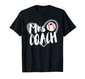 Mrs Coach Baseball Coach Wife T-Shirt - Custom Art Print for Adults - T-Shirt, Sweatshirt, Hoodie