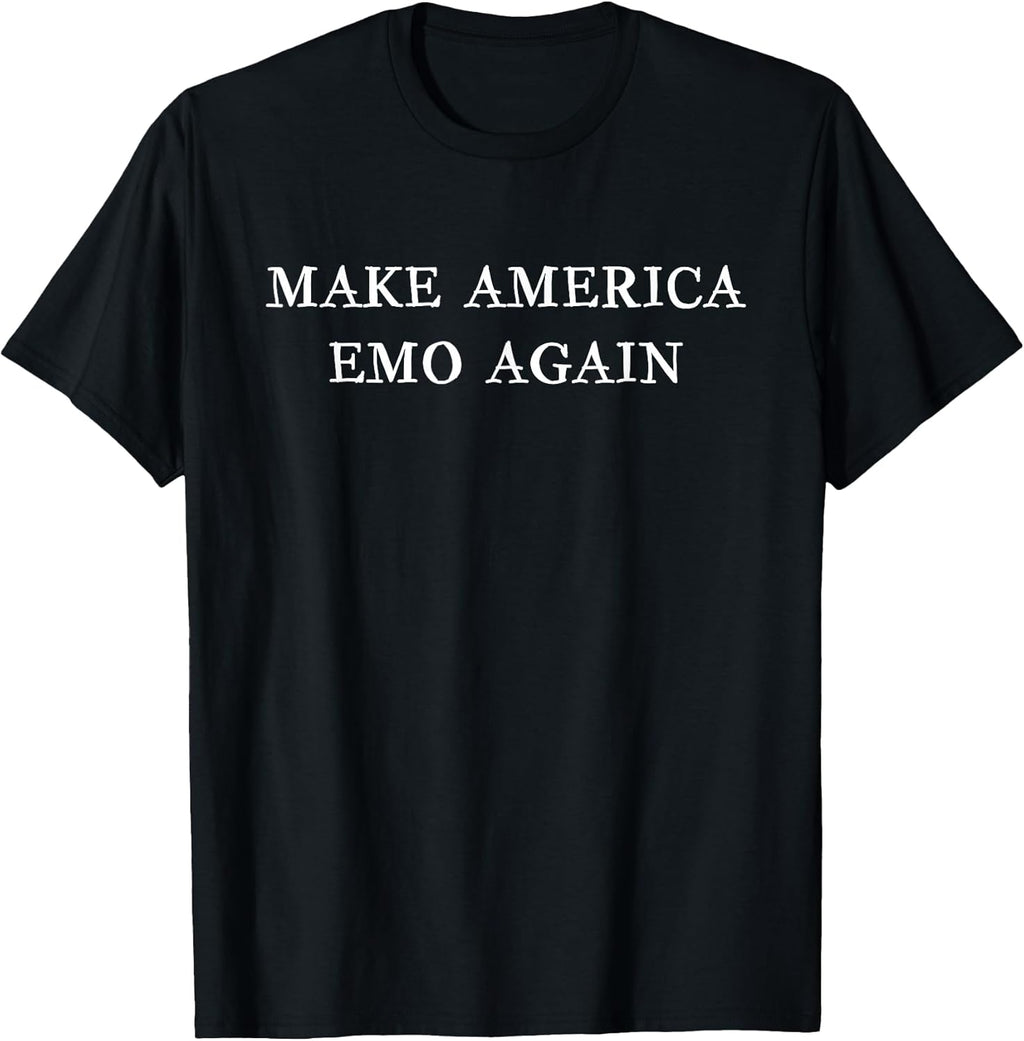 Make America Emo Again Goth - Adult & Kids T-Shirts, Sweatshirts & Hoodies apparel design preview 1
