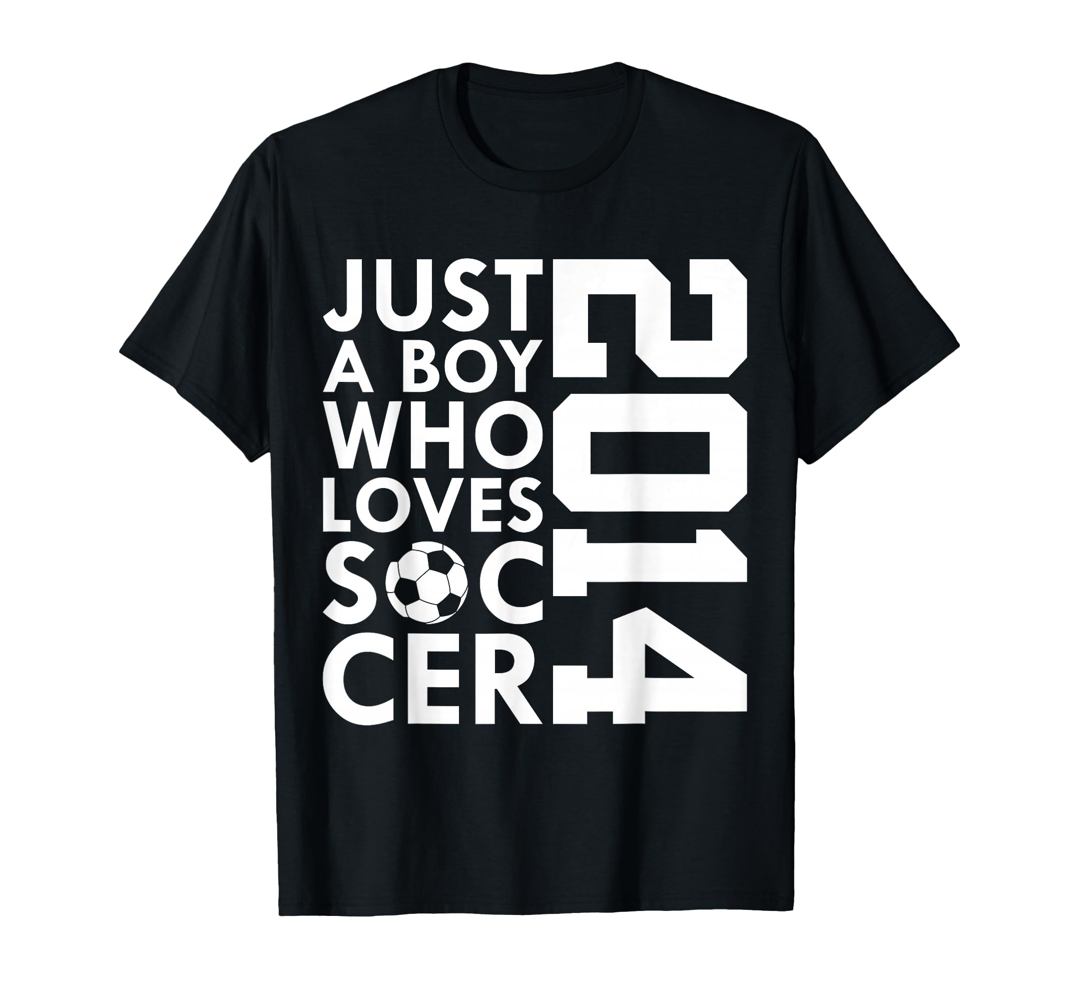 2014 Just Who Loves Soccer 12Th T-Shirt - Fun Novelty Design for Adults - T-Shirt, Sweatshirt, Hoodie