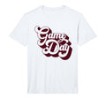 Game Day Burgundy Sports Soccer T-Shirt - Unique Graphic Men Women - T-Shirt, Sweatshirt, Hoodie