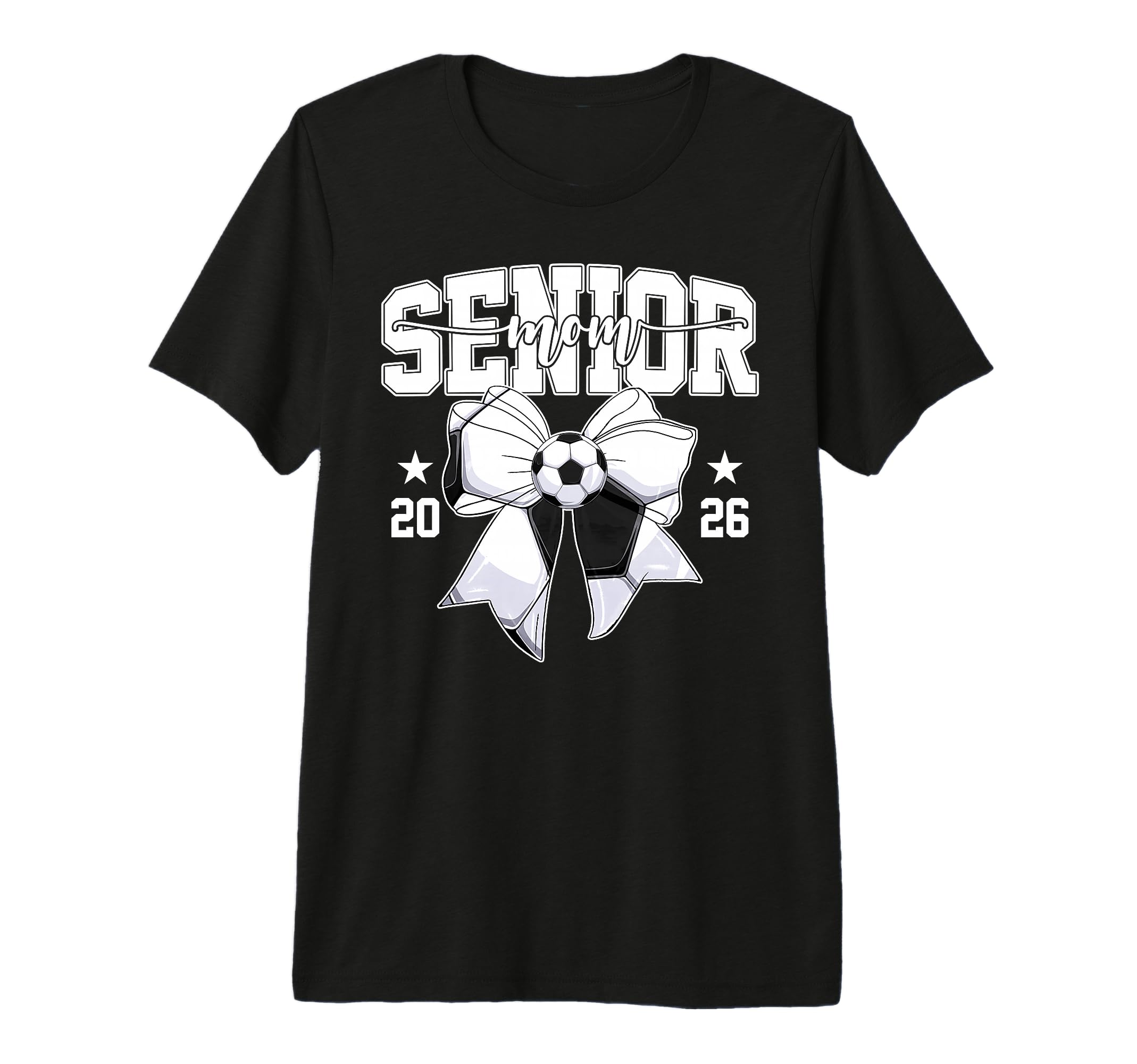 Senior Mom 2026 Graduate Soccer T-Shirt - Casual Everyday Wear Men Women - T-Shirt, Sweatshirt, Hoodie