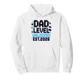Dad Level Unlocked 2026 Gamer Dad Meme Hoodie - Novelty Apparel Men Women - T-Shirt, Sweatshirt, Hoodie
