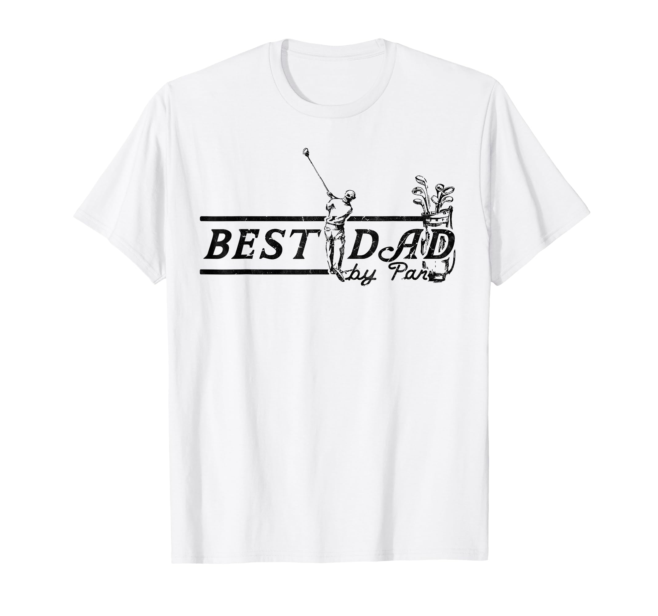 Best Dad Par Funny Mens Golfing Dad T-Shirt - Aesthetic Graphic Unisex - T-Shirt, Sweatshirt, Hoodie