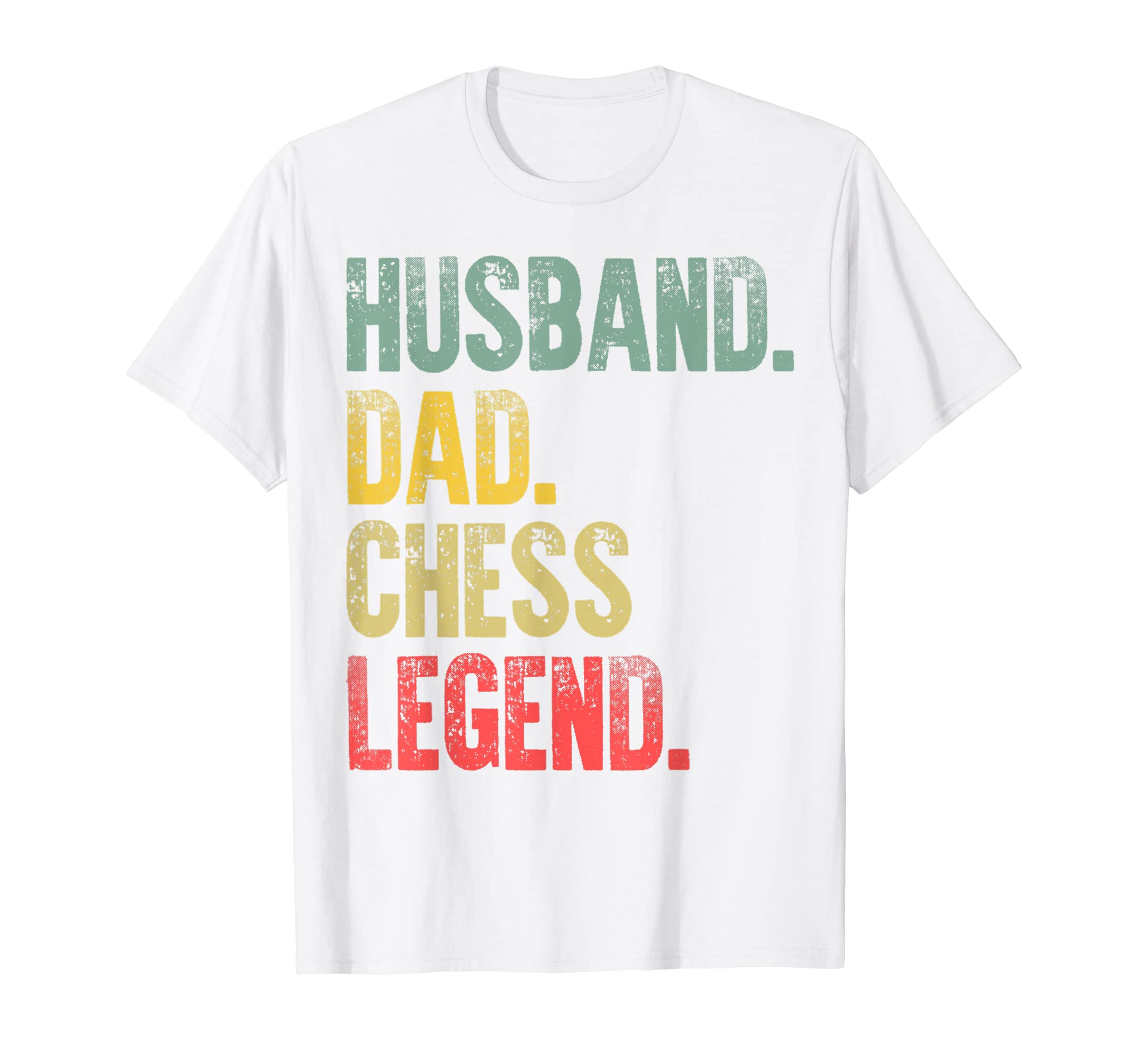 Mens Gift Husband Dad Chess Legend T-Shirt - Minimalist Print Men Women - T-Shirt, Sweatshirt, Hoodie
