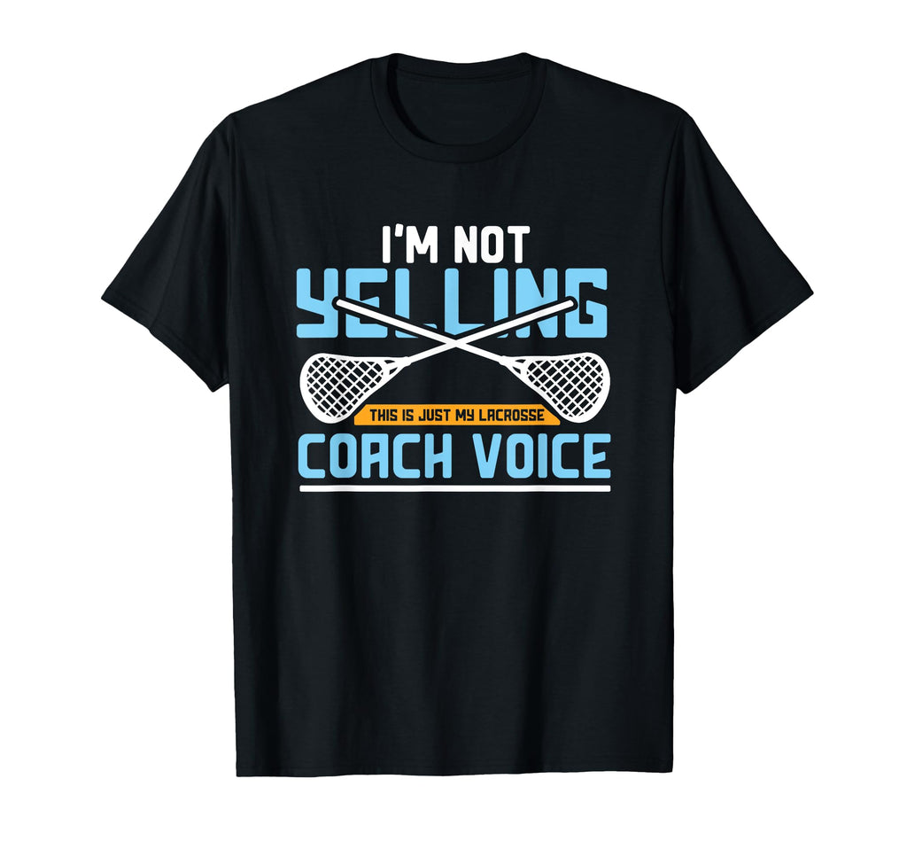 Lacrosse Coach Gift Lax Sticks Funny T-Shirt - Custom Art Print Men Women - T-Shirt, Sweatshirt, Hoodie