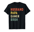 Husband Papa Gamer Legend Fathers Day T-Shirt - Novelty Apparel Unisex - T-Shirt, Sweatshirt, Hoodie