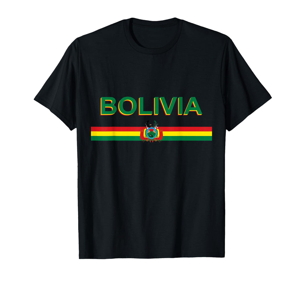 Distressed Bolivia Flag T-Shirt - Trendy Graphic Unisex - T-Shirt, Sweatshirt, Hoodie
