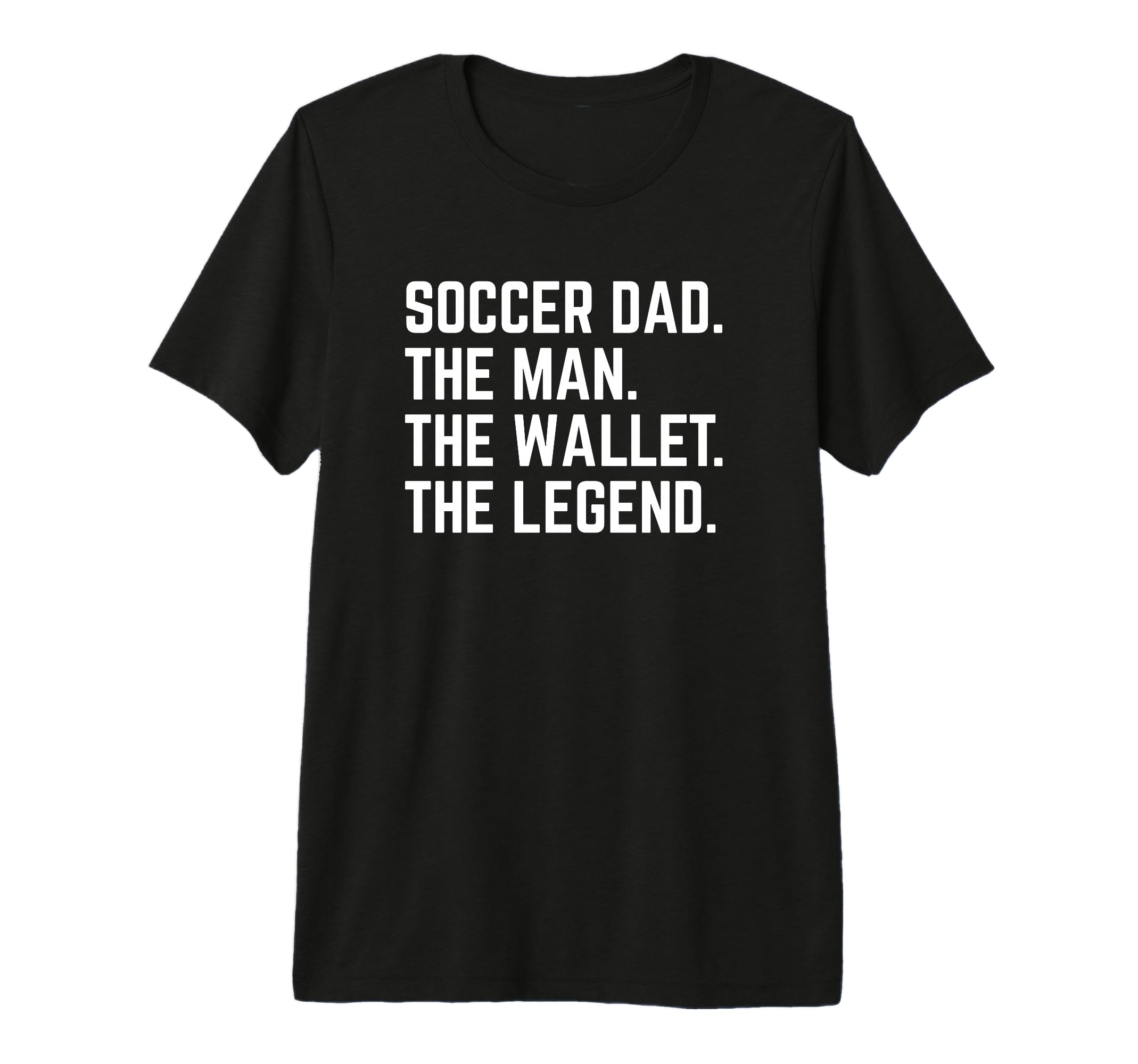 Soccer Dad Funny Wallet Legend Tri T-Shirt - Fun Novelty Design Unisex - T-Shirt, Sweatshirt, Hoodie