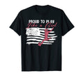 American Flag Proud To Play Like Usa T-Shirt - Trendy Graphic for Adults - T-Shirt, Sweatshirt, Hoodie