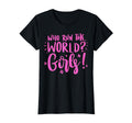 Who Run World Power T-Shirt - Graphic Print Unisex - T-Shirt, Sweatshirt, Hoodie