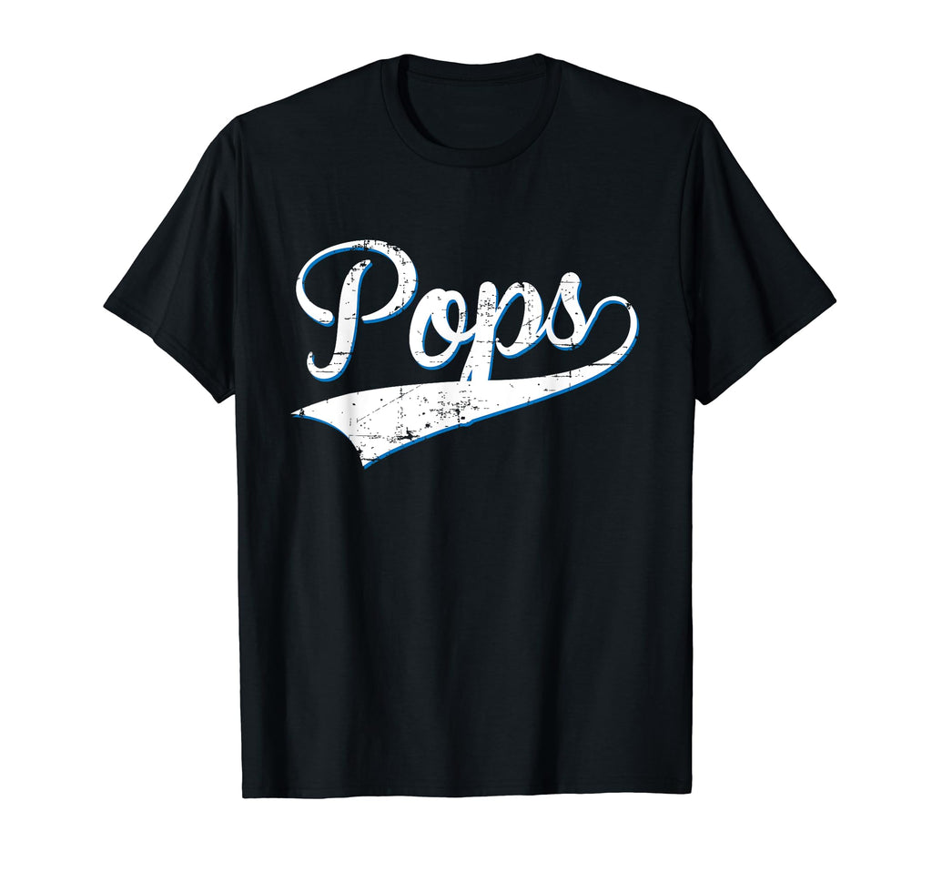 Mens Fathers Day Pops Gift Dad T-Shirt - Minimalist Print for Adults - T-Shirt, Sweatshirt, Hoodie