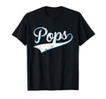 Mens Fathers Day Pops Gift Dad T-Shirt - Minimalist Print for Adults - T-Shirt, Sweatshirt, Hoodie