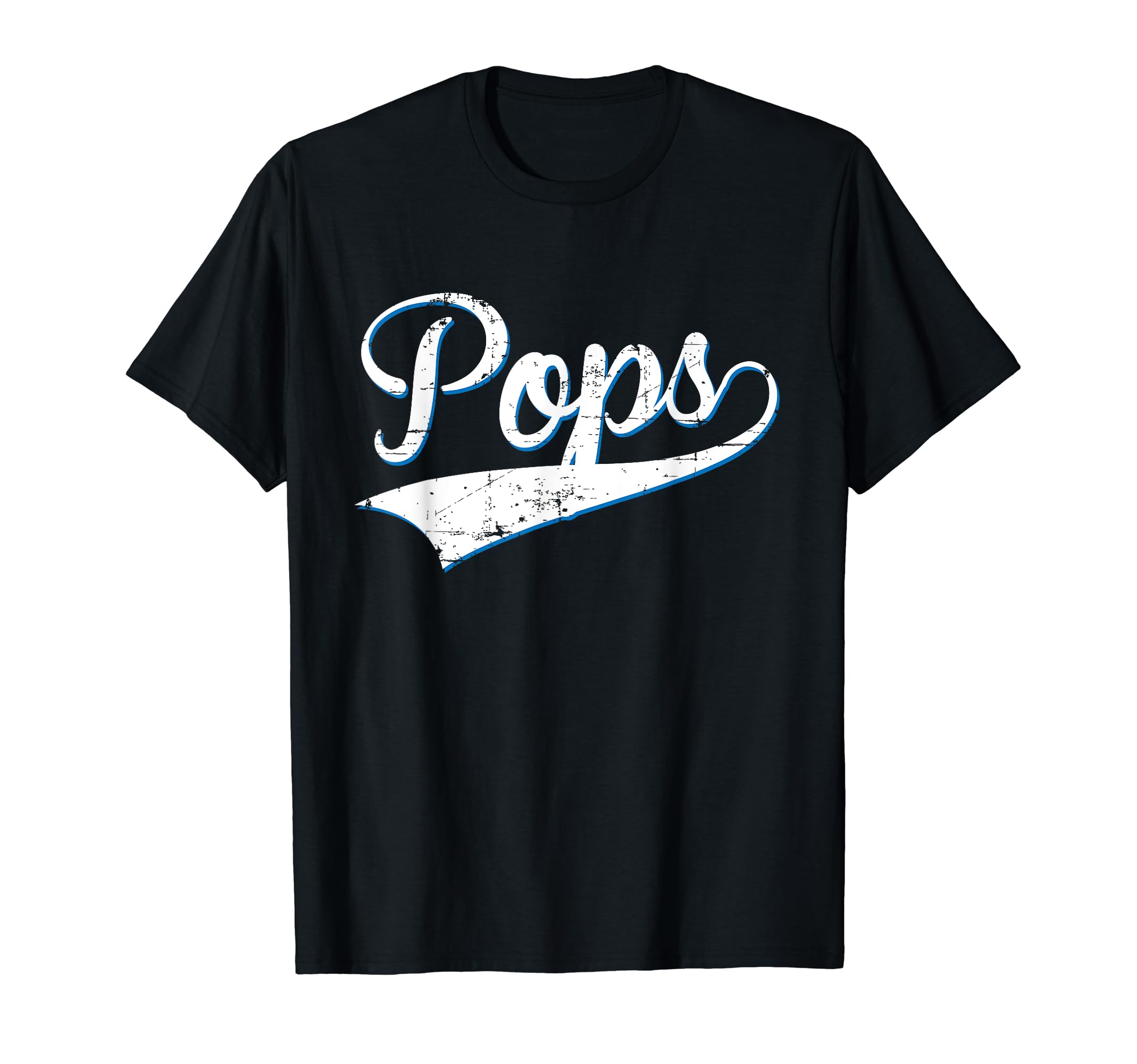 Mens Fathers Day Pops Gift Dad T-Shirt - Minimalist Print for Adults - T-Shirt, Sweatshirt, Hoodie