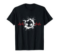 Soccer Ball Heartbeat Players And Soccer T-Shirt - Novelty Apparel Unisex - T-Shirt, Sweatshirt, Hoodie