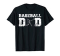 Baseball Dad Funny Fathers Day Daddy T-Shirt - Trendy Graphic Unisex - T-Shirt, Sweatshirt, Hoodie