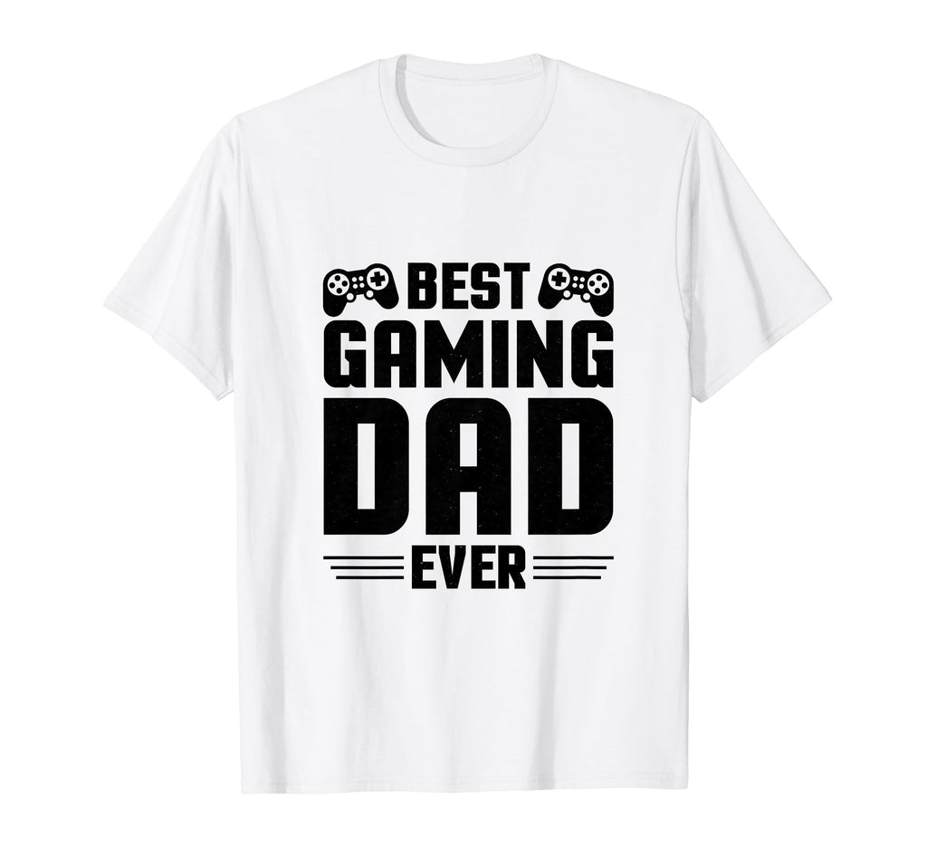 Best Gaming Dad Ever Papa Gamer T-Shirt - Trendy Graphic for Adults - T-Shirt, Sweatshirt, Hoodie
