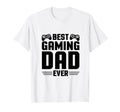 Best Gaming Dad Ever Papa Gamer T-Shirt - Trendy Graphic for Adults - T-Shirt, Sweatshirt, Hoodie