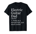 Electric Guitar Dad Definition Funny T-Shirt - Minimalist Print Men Women - T-Shirt, Sweatshirt, Hoodie