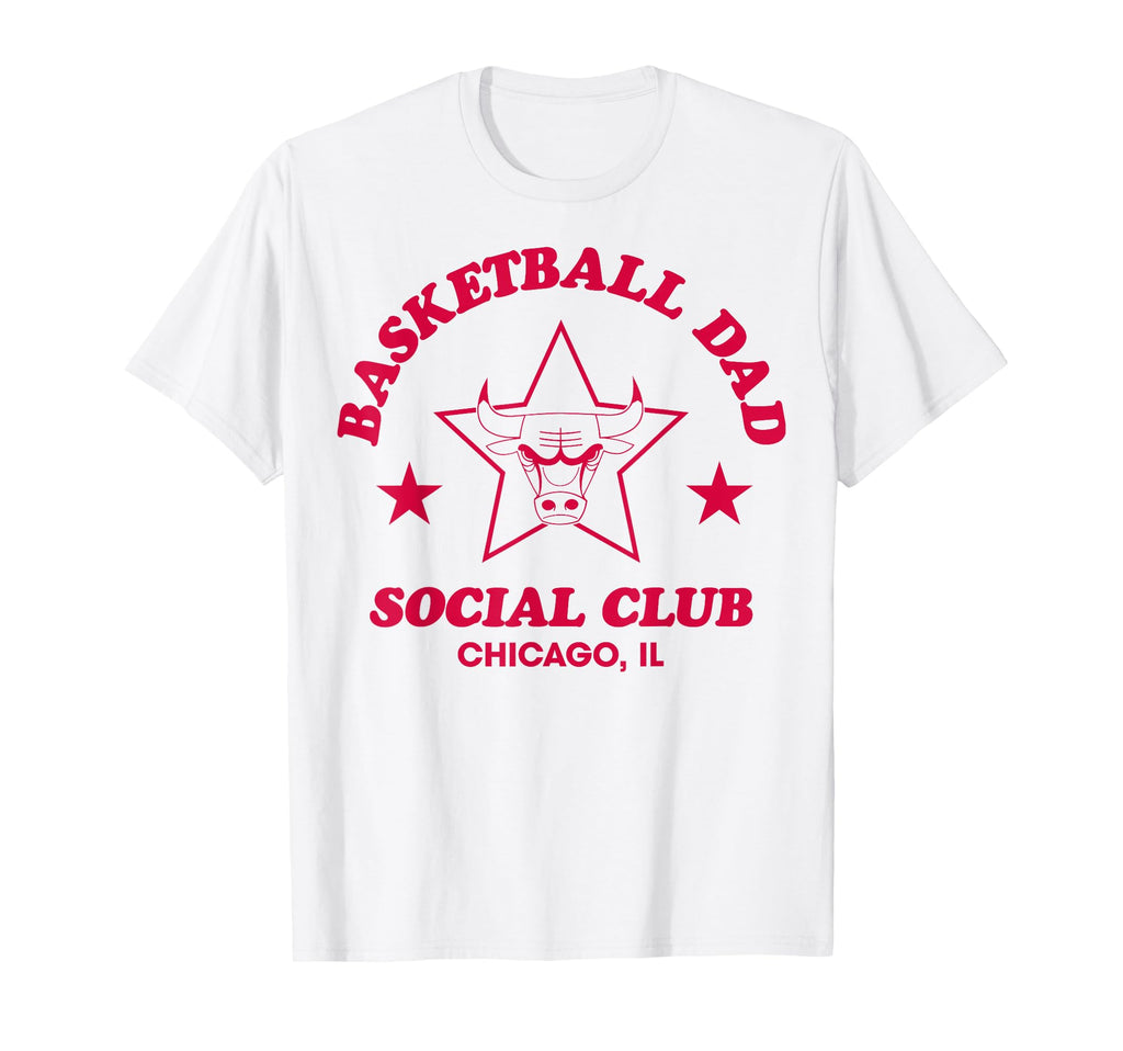 Nba Chicago Bulls Basketball Dad T-Shirt - Trendy Graphic for Adults - T-Shirt, Sweatshirt, Hoodie